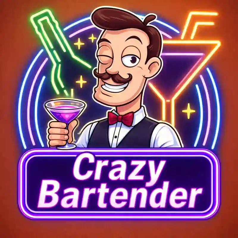 Crazy Bartender slot game interface sa 1xbet lite